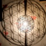 Wall Hanging Flower of Life (SILVER)